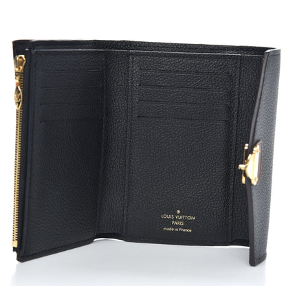 Louis Vuitton Monogram Pallas Compact Wallet NM Black 5 of 7