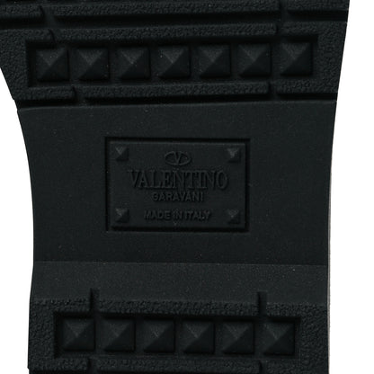 Valentino Garavani Calfskin XCombat 20/40mm Boots 39.5 Black 6 of 7