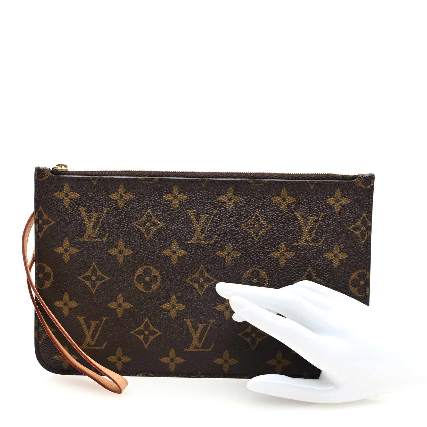 Louis Vuitton Monogram Neverfull MM GM Pochette 2 of 6