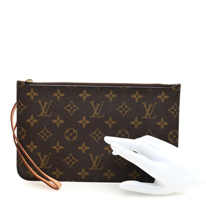 Louis Vuitton Monogram Neverfull MM GM Pochette 2 of 6