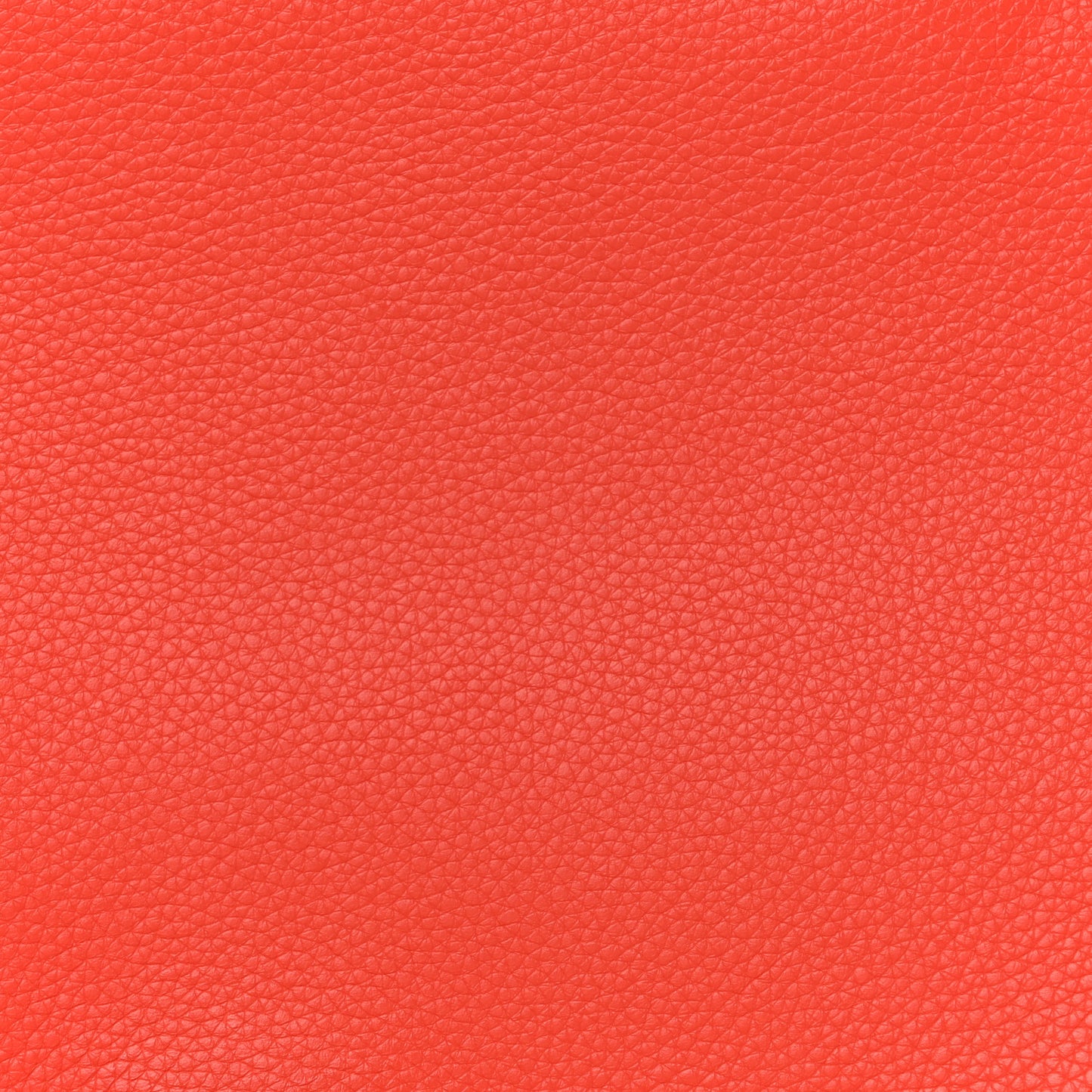 Drummed Calfskin Suede Medium Trapeze Vermillion