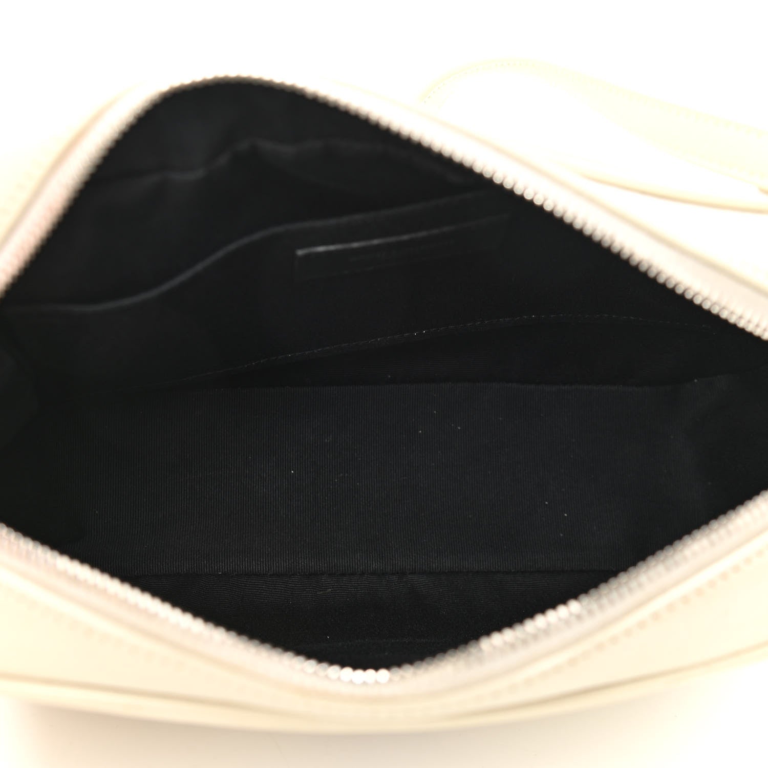 Saint Laurent Lambskin Monogram Small Lou Camera Bag White 5 of 15