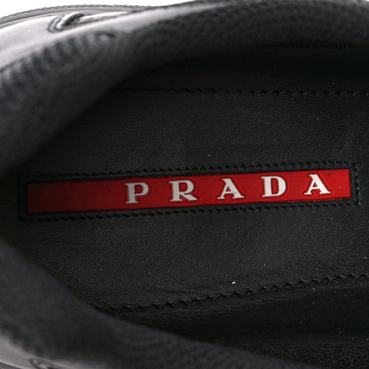 Prada Nappa Mesh Mens Sneakers 8.5 Black 9 of 10