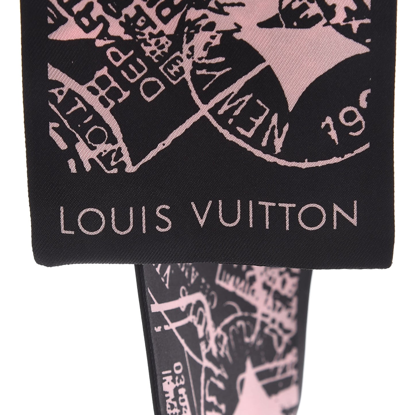 Silk Boarding Bandeau Black Pink
