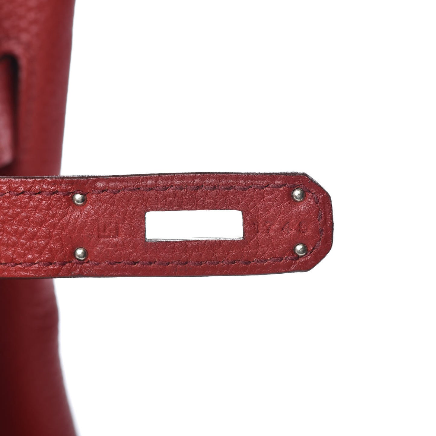 Togo Birkin 30 Rouge Garance