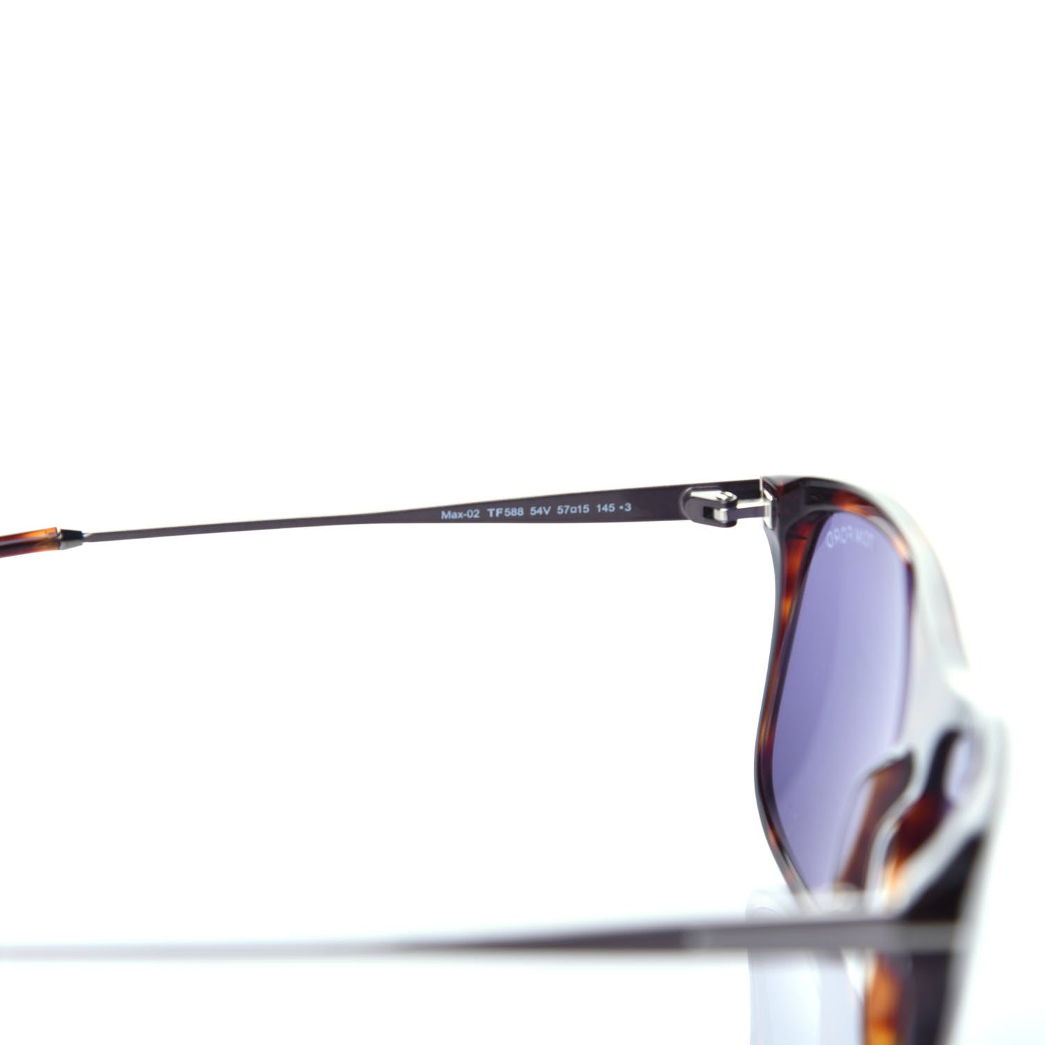 Tom Ford Max-02 Sunglasses TF 588 Havana 6 of 8