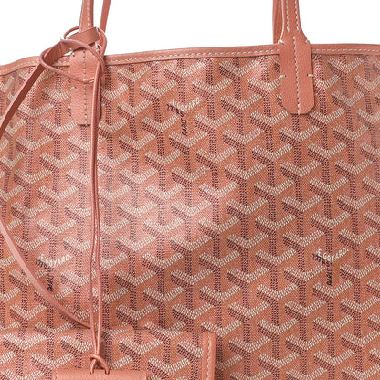 Goyard Iridescent Goyardine Saint Louis PM Pearly Coral 8 of 10