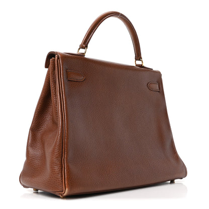 Hermes Ardennes Kelly Retourne 32 Noisette 3 of 10