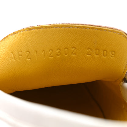 Hermes Calfskin Womens Paris Loafers 39 White Bois De Santal 8 of 13