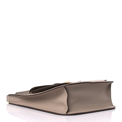 Tom Ford Grained Calfskin Rialto Crossbody Taupe 4 of 8