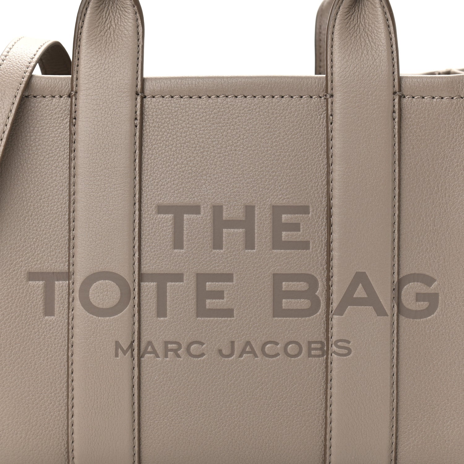 Marc Jacobs Grained Calfskin The Tote Bag Taupe 8 of 10
