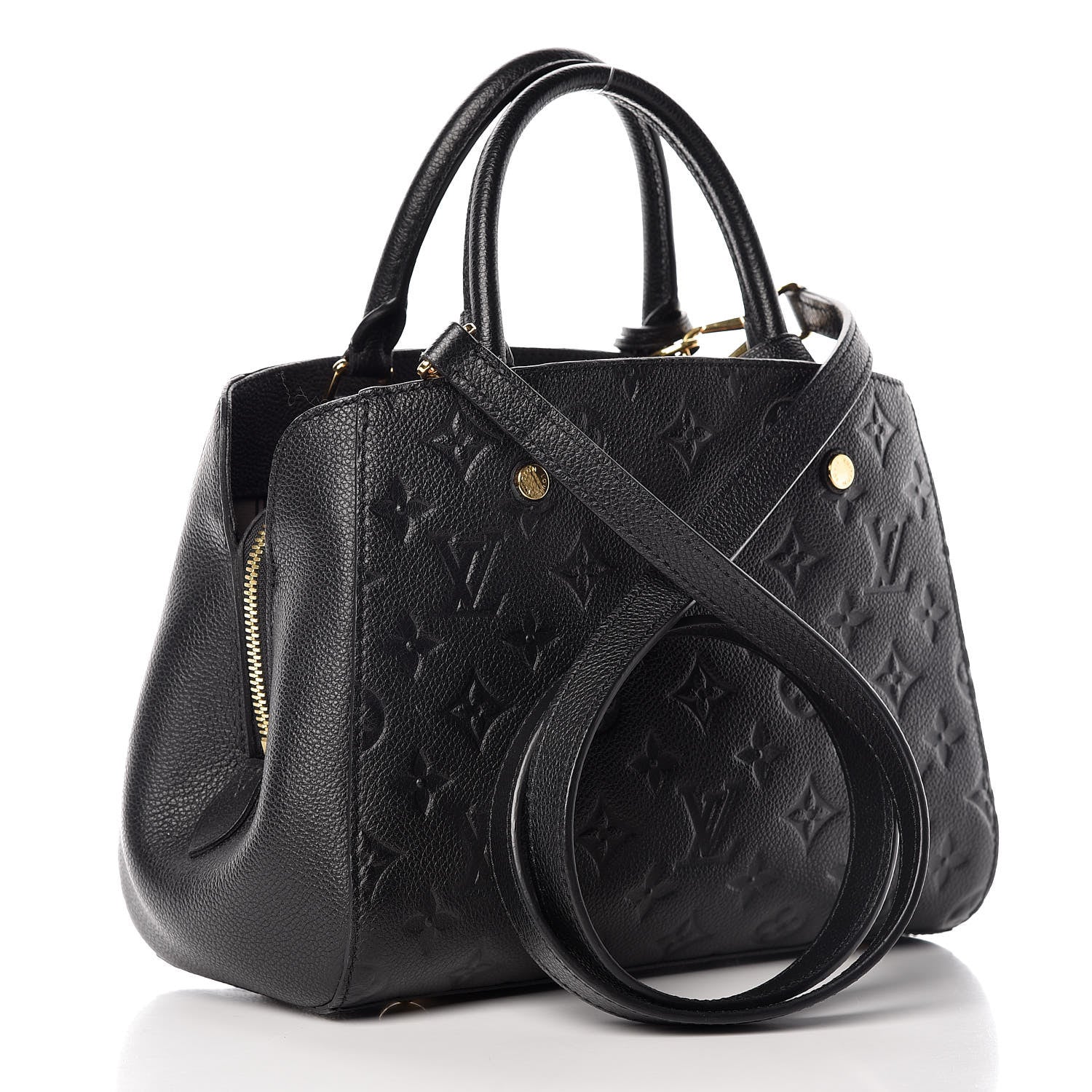 Louis Vuitton Empreinte Montaigne BB Black 3 of 9