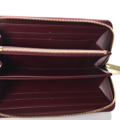 Louis Vuitton Vernis Zippy Wallet Rouge Fauviste 5 of 7
