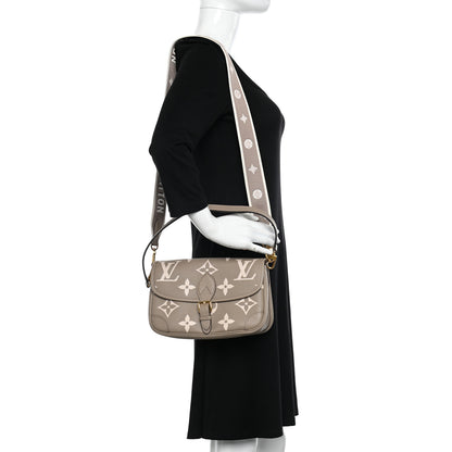 Louis Vuitton Empreinte Monogram Giant Diane Tourterelle Creme 2 of 9