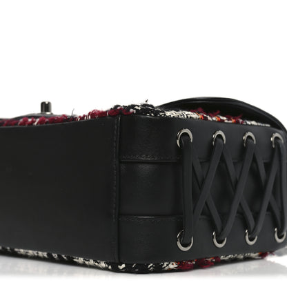 Chanel Tweed Quilted Calfskin Coco Corset Flap Multicolor 10 of 10