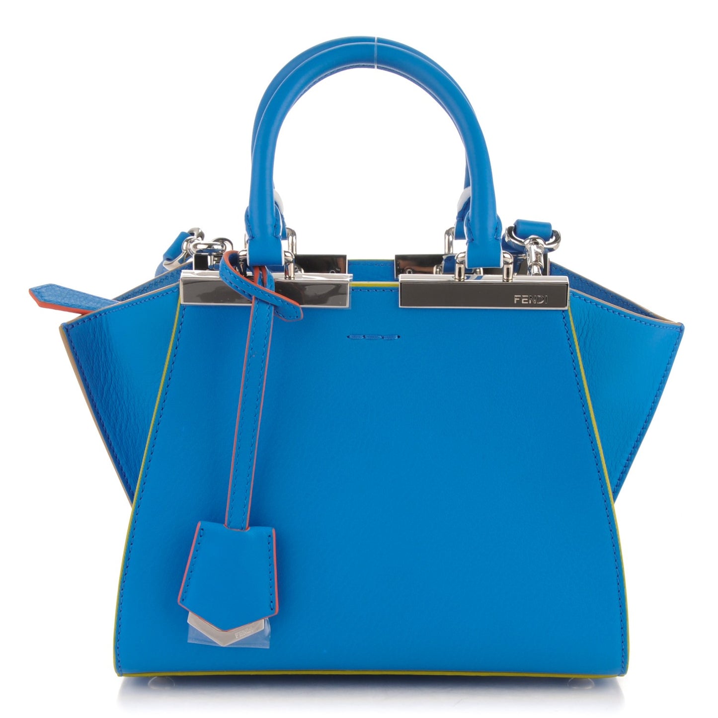 Vitello Dolce Mini 3jours Tote Blue Royal