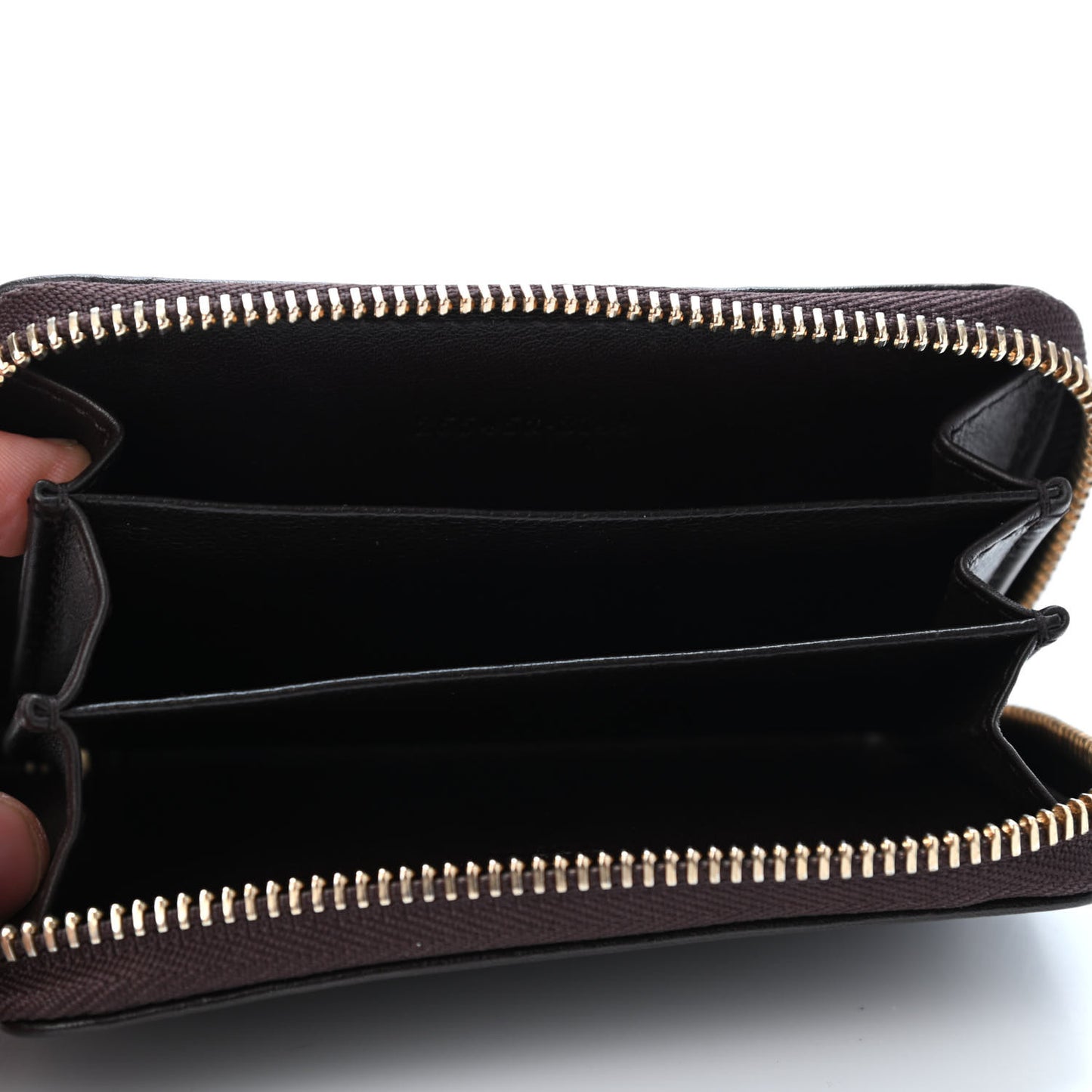 Guccissima Zip Around Card Case