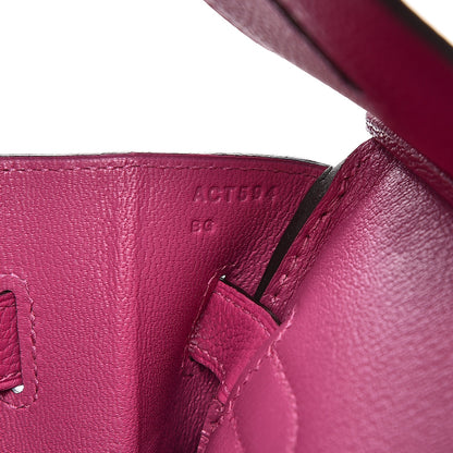 Hermes Togo Birkin 30 Rose Pourpre 7 of 30