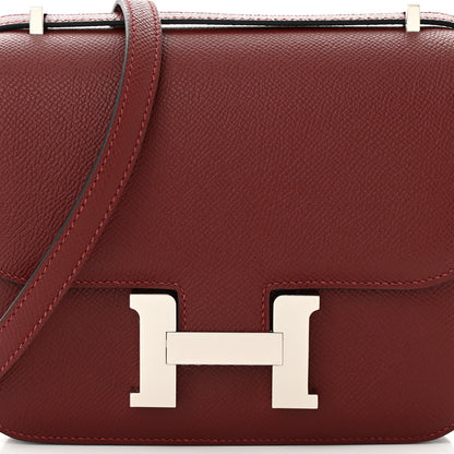 Hermes Epsom Constance 18 Rouge H 9 of 12