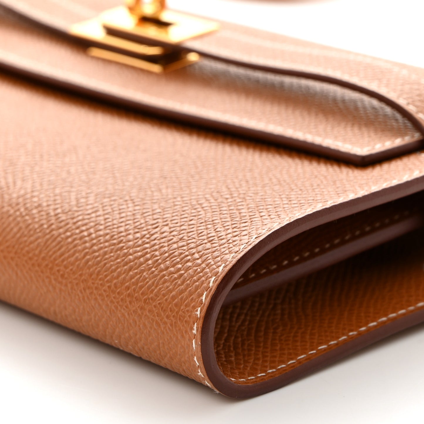 Epsom Kelly Wallet To Go Gold