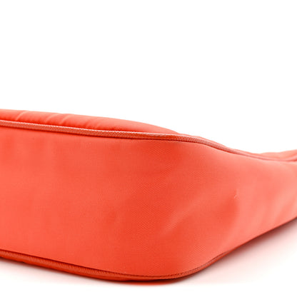 Prada Re-Nylon Saffiano Re-Edition 2005 Shoulder Bag Arancio 10 of 10