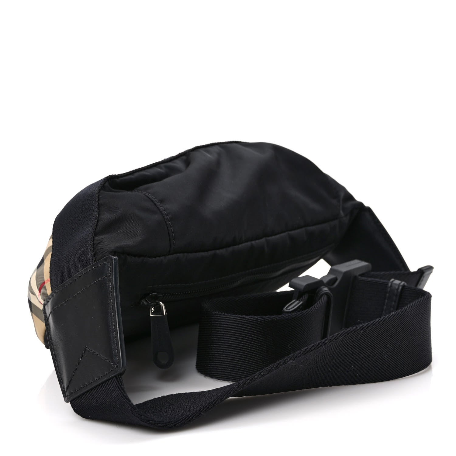 Burberry Nylon Vintage Check Sonny Bum Bag Archive Beige Black 3 of 8