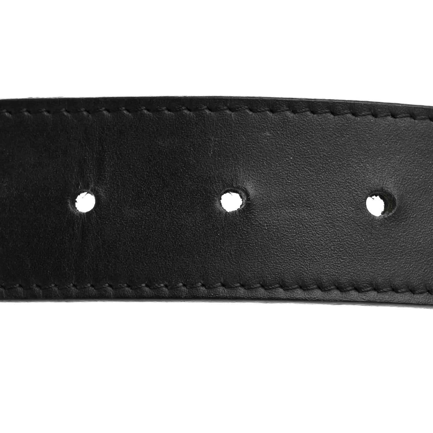 Louis Vuitton Calfskin 35mm LV New Wave Belt 80 32 Black 7 of 8