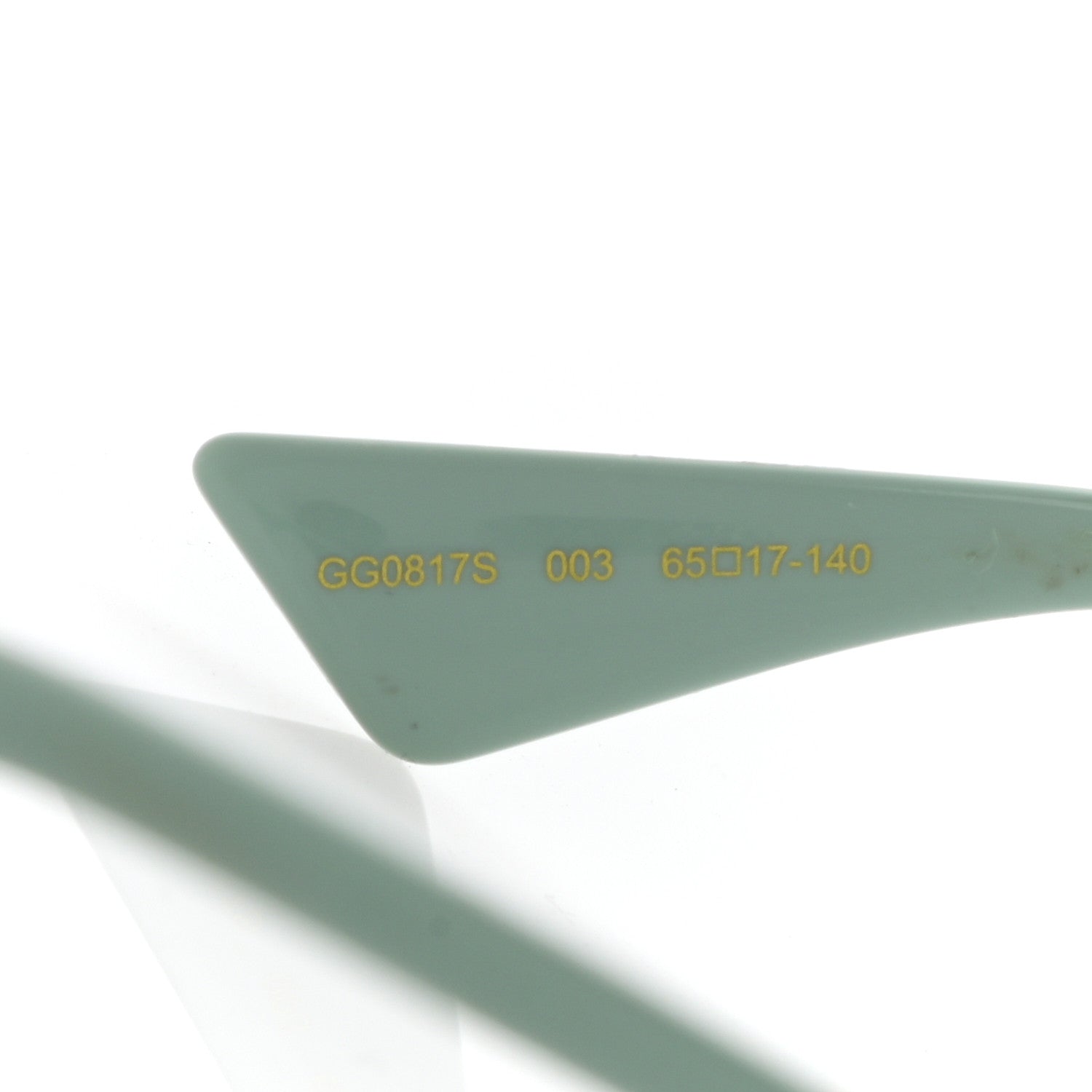 Gucci Metal Sunglasses GG0817S Green 6 of 8