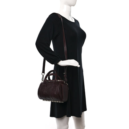 Alexander Wang Pebbled Calfskin Mini Rockie Matte Beet 2 of 8