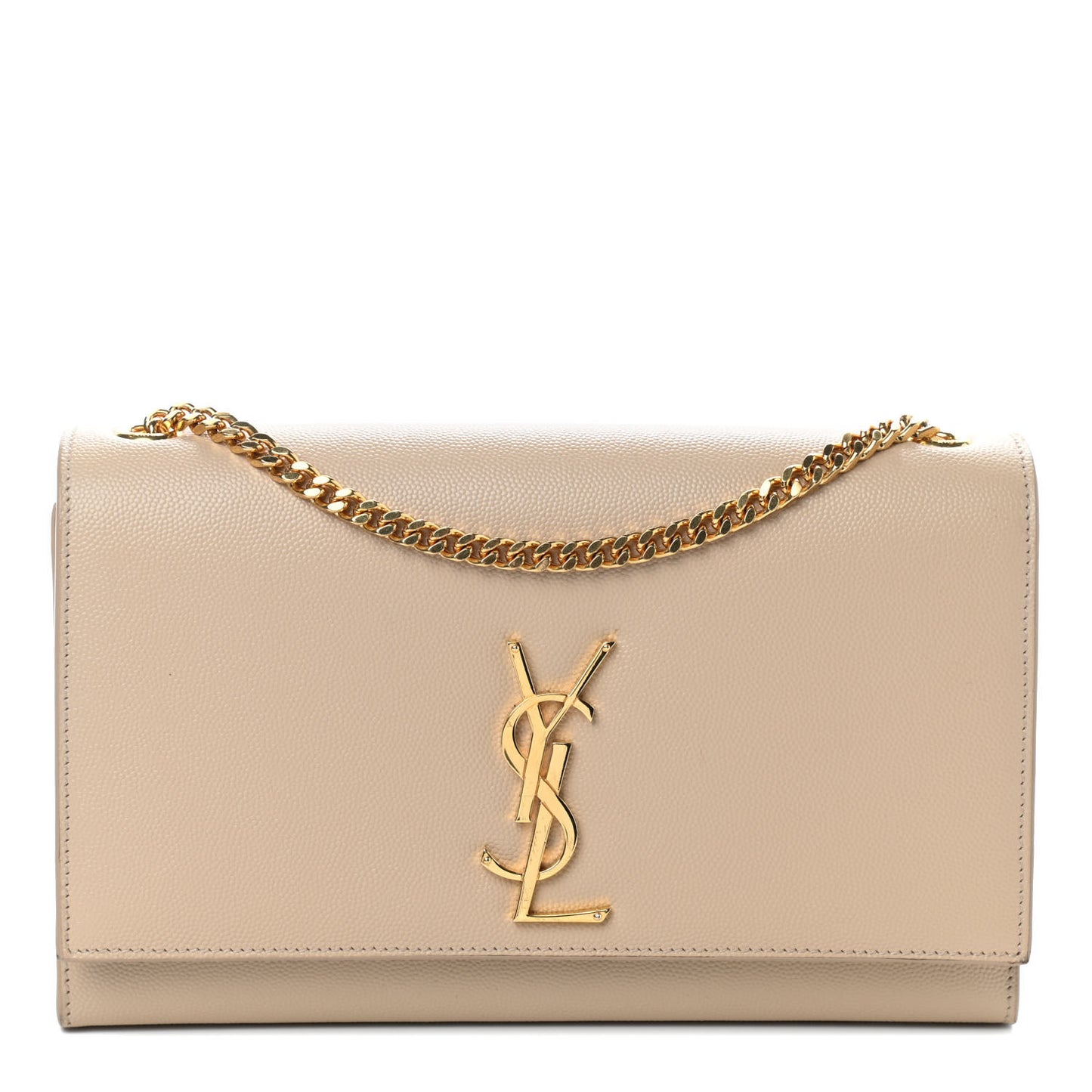 Grain De Poudre Medium Monogram Kate Satchel Nude Powder