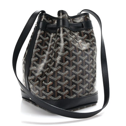 Goyard Goyardine Petit Flot Bucket Bag PM Black 3 of 10