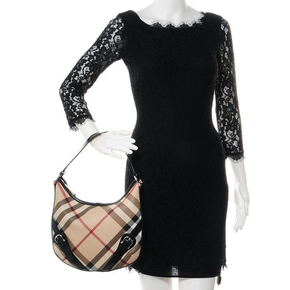 Burberry Nova Check Buckle Hobo 2 of 8