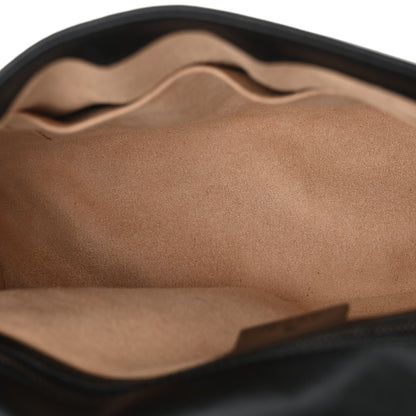 Gucci Calfskin Matelasse Medium GG Marmont Shoulder Bag Black 5 of 10
