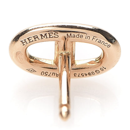 Hermes 18K Rose Gold TPM Farandole Stud Earrings 4 of 5