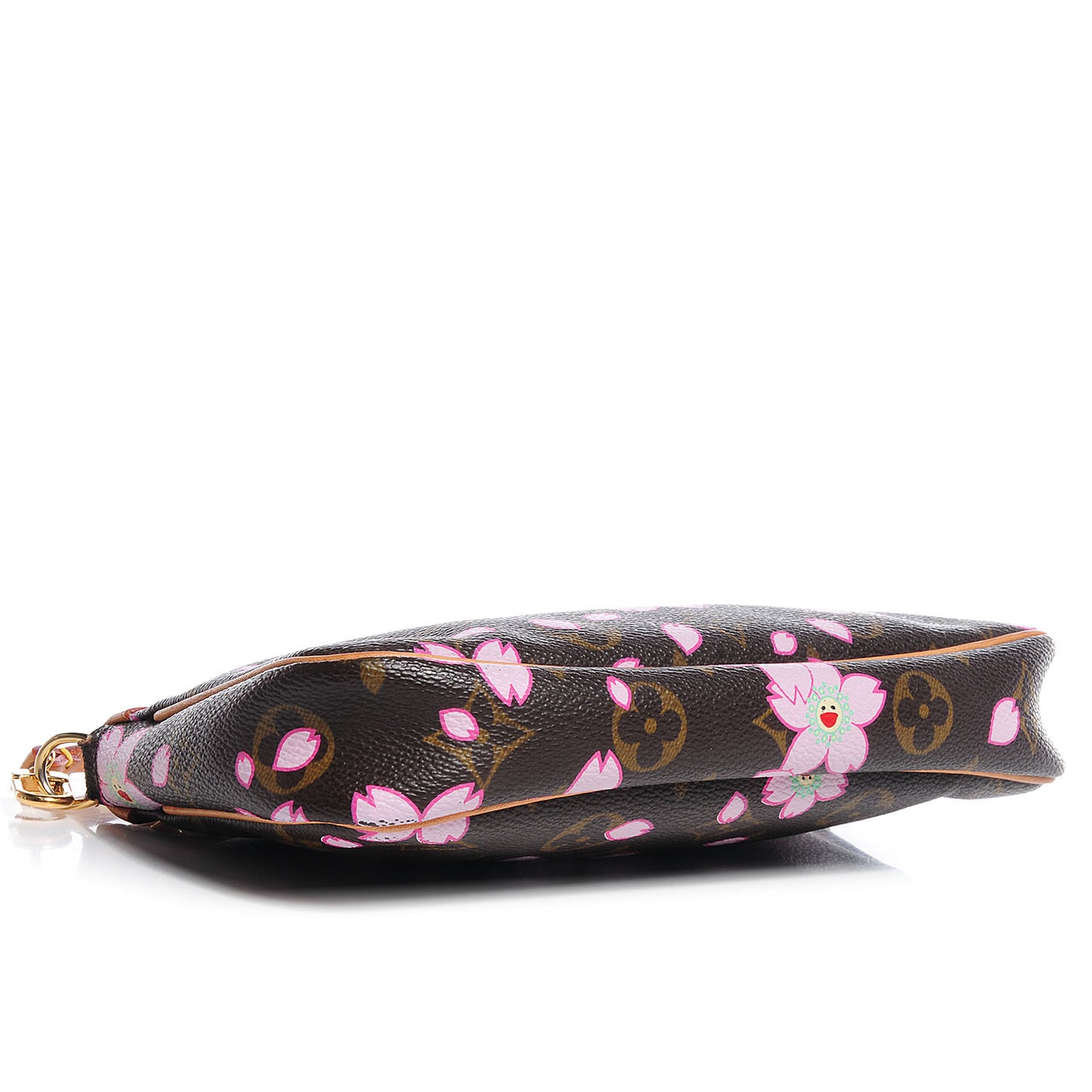 Monogram Cherry Blossom Pochette Accessories Brown