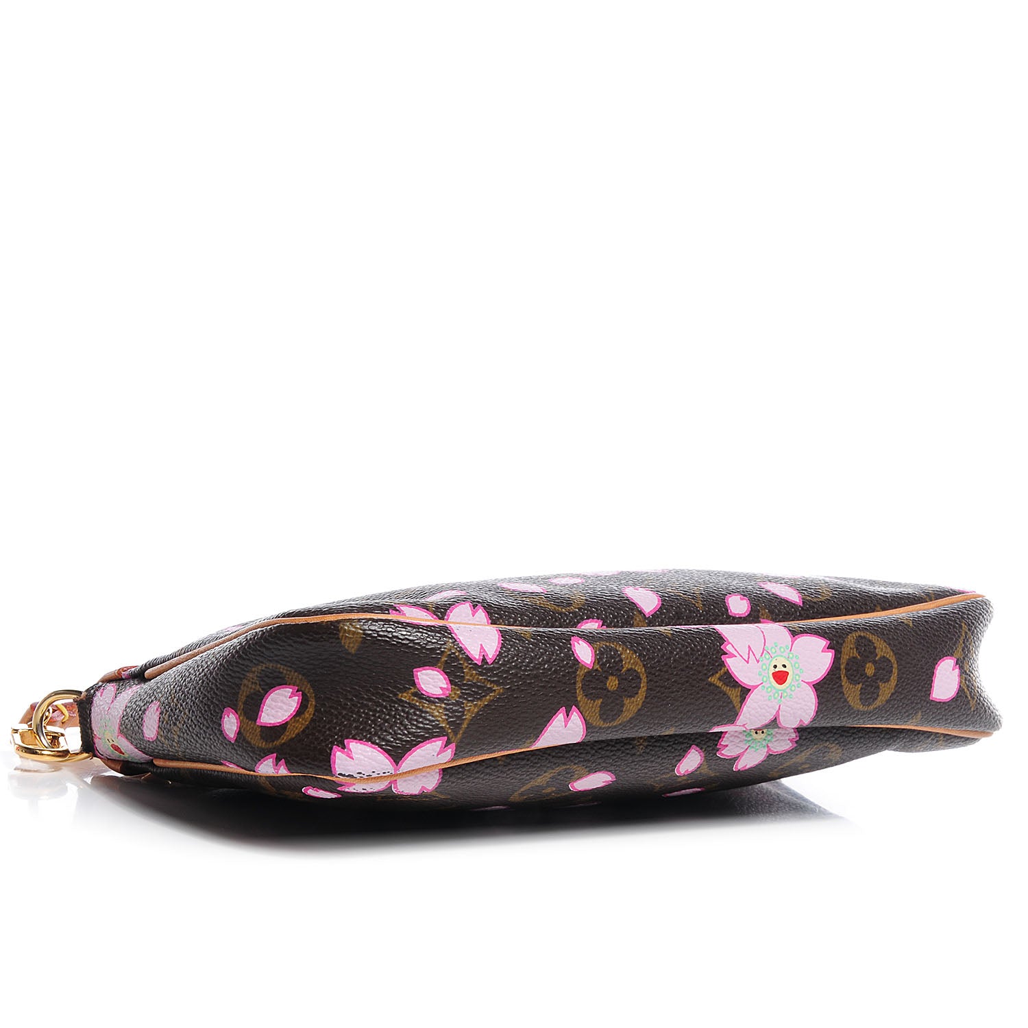 Louis Vuitton Monogram Cherry Blossom Pochette Accessories Brown 4 of 7