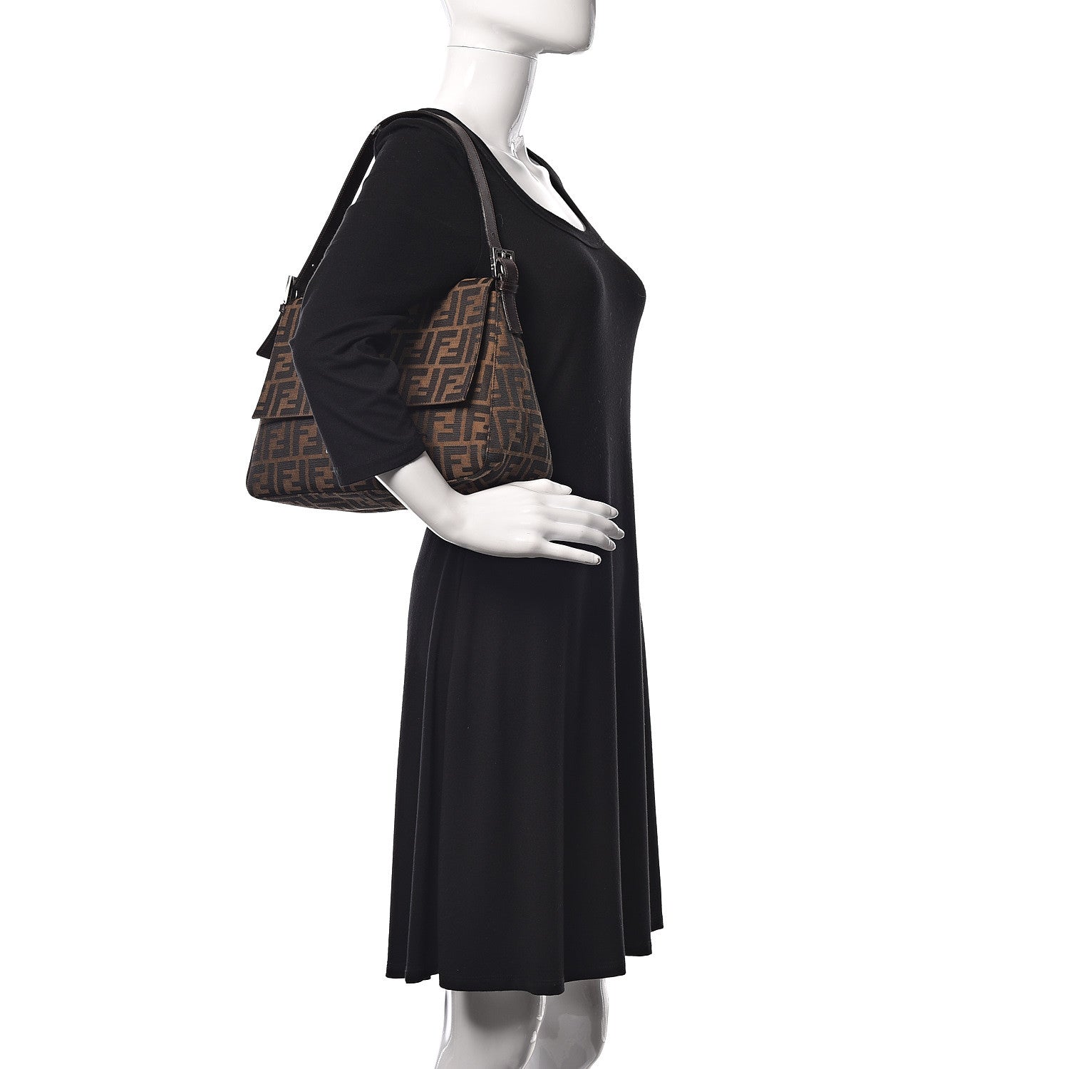 Fendi Zucca Mama Baguette Tobacco 2 of 8