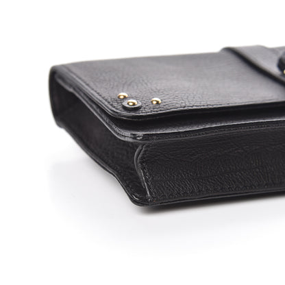 Chloe Calfskin Aurore Wallet on Chain Black 8 of 10