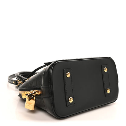 Louis Vuitton Epi Love Lock Alma BB Black 4 of 10