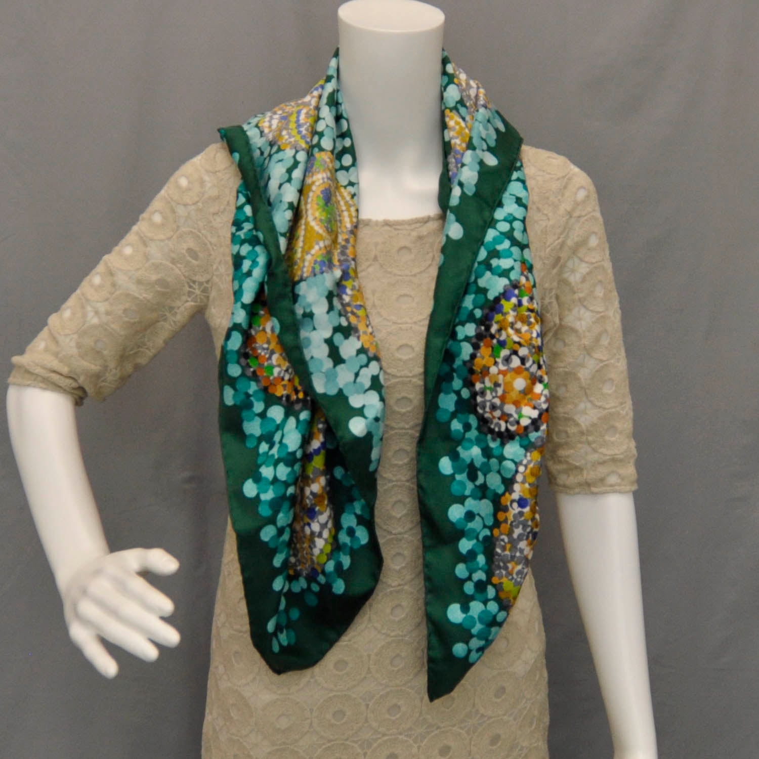 Judith Leiber Silk Scarf 5 of 5
