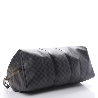 Louis Vuitton Damier Graphite Keepall Bandouliere 55 3 of 10
