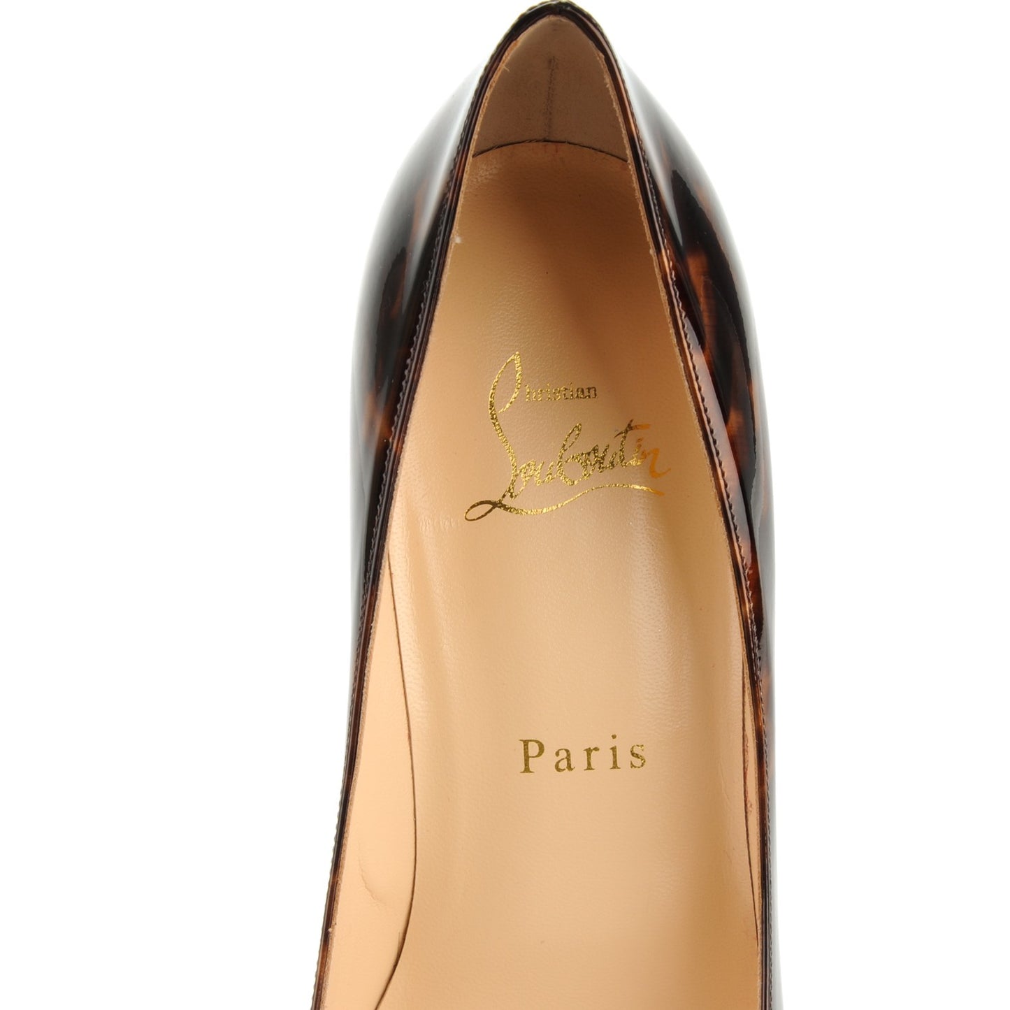 Patent Tartaruga Decollete 554 70 Pumps 37.5 Testa Di Moro