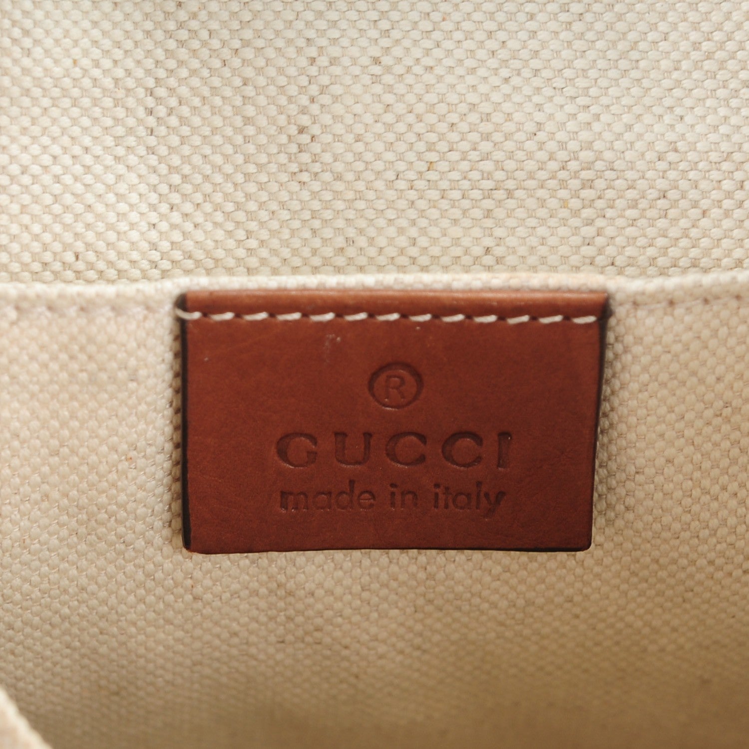 Gucci Washed Calfskin Small Ribot Horse Heads Chain Shoulder Bag Brown 6 of 7