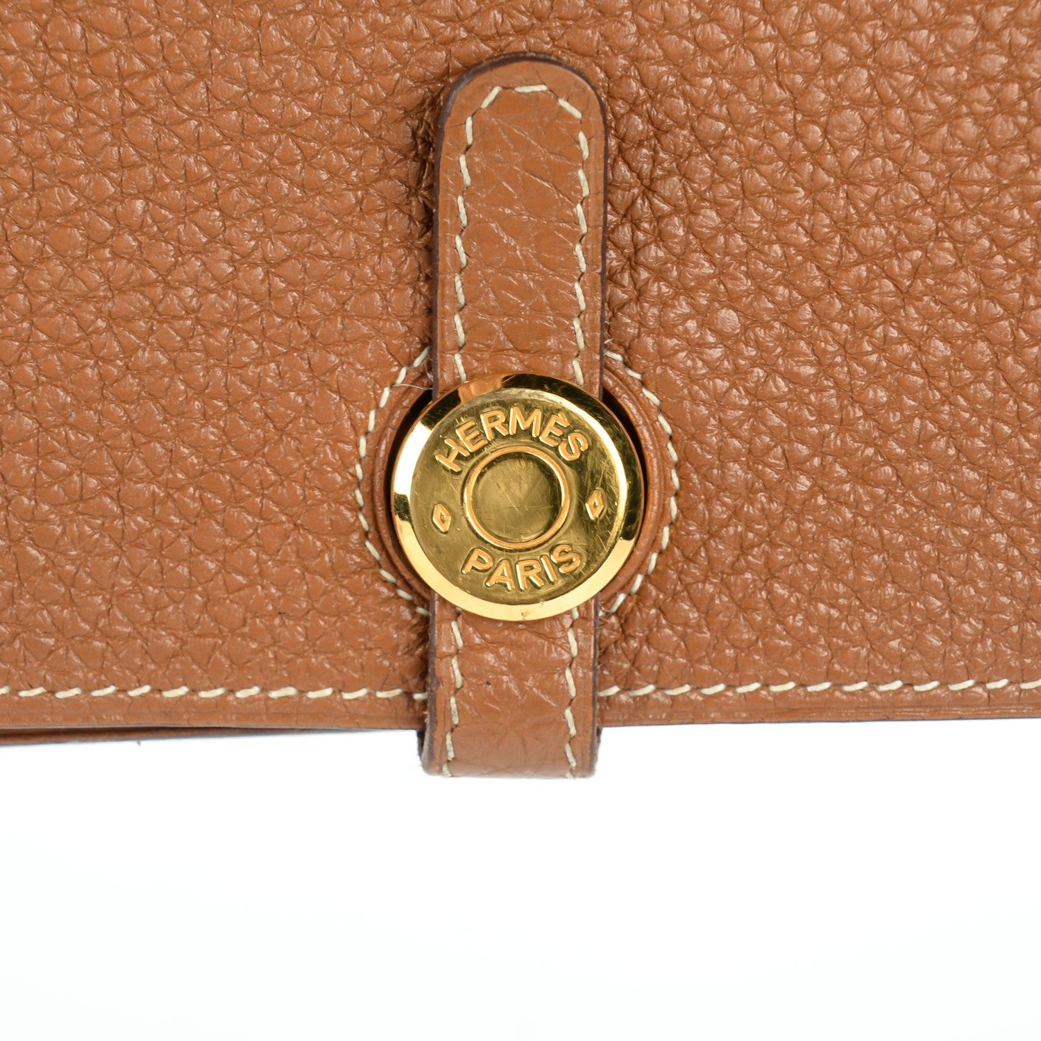 Hermes Togo Dogon Combined Wallet Gold 7 of 11