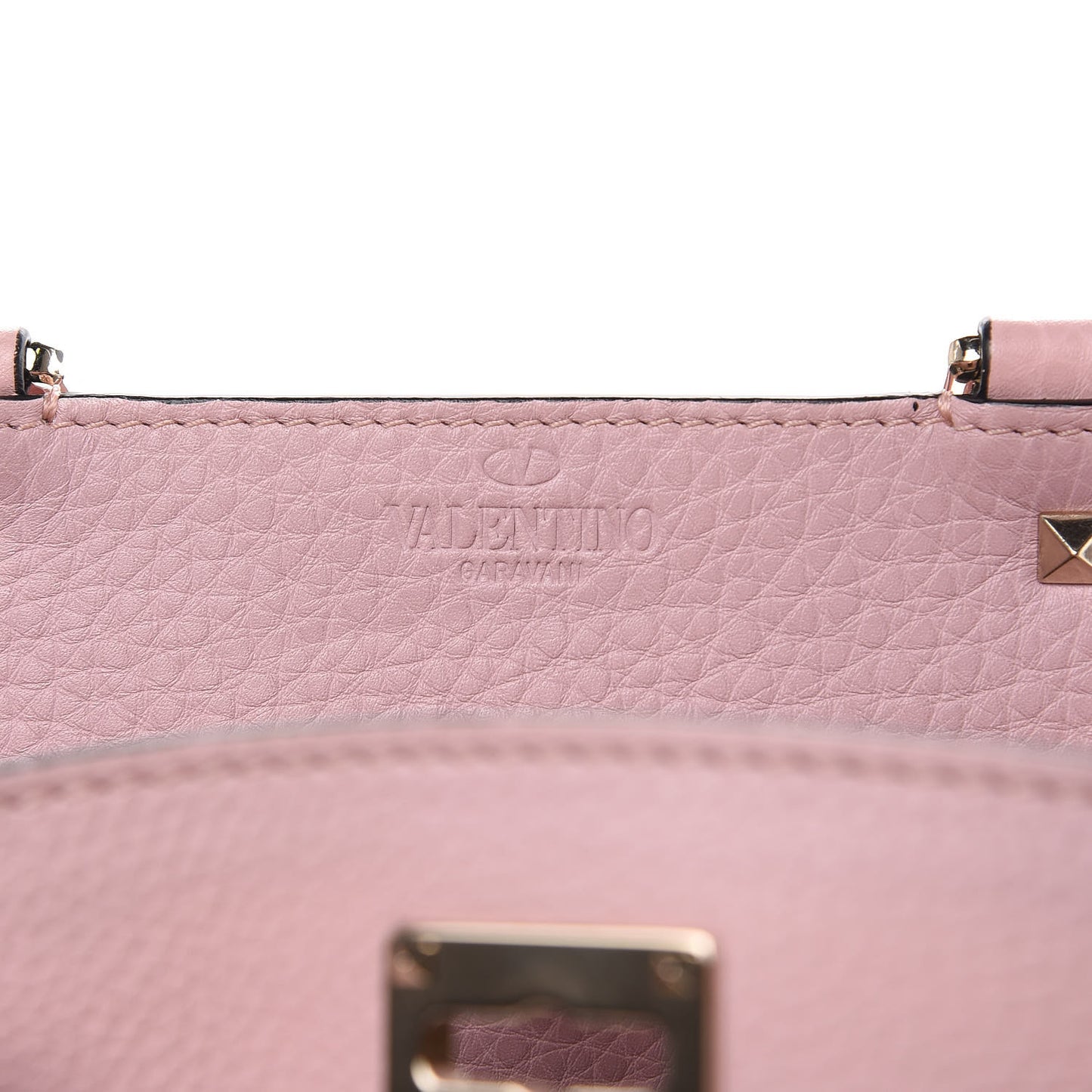 Pebbled Calfskin Small Joylock Satchel Loto