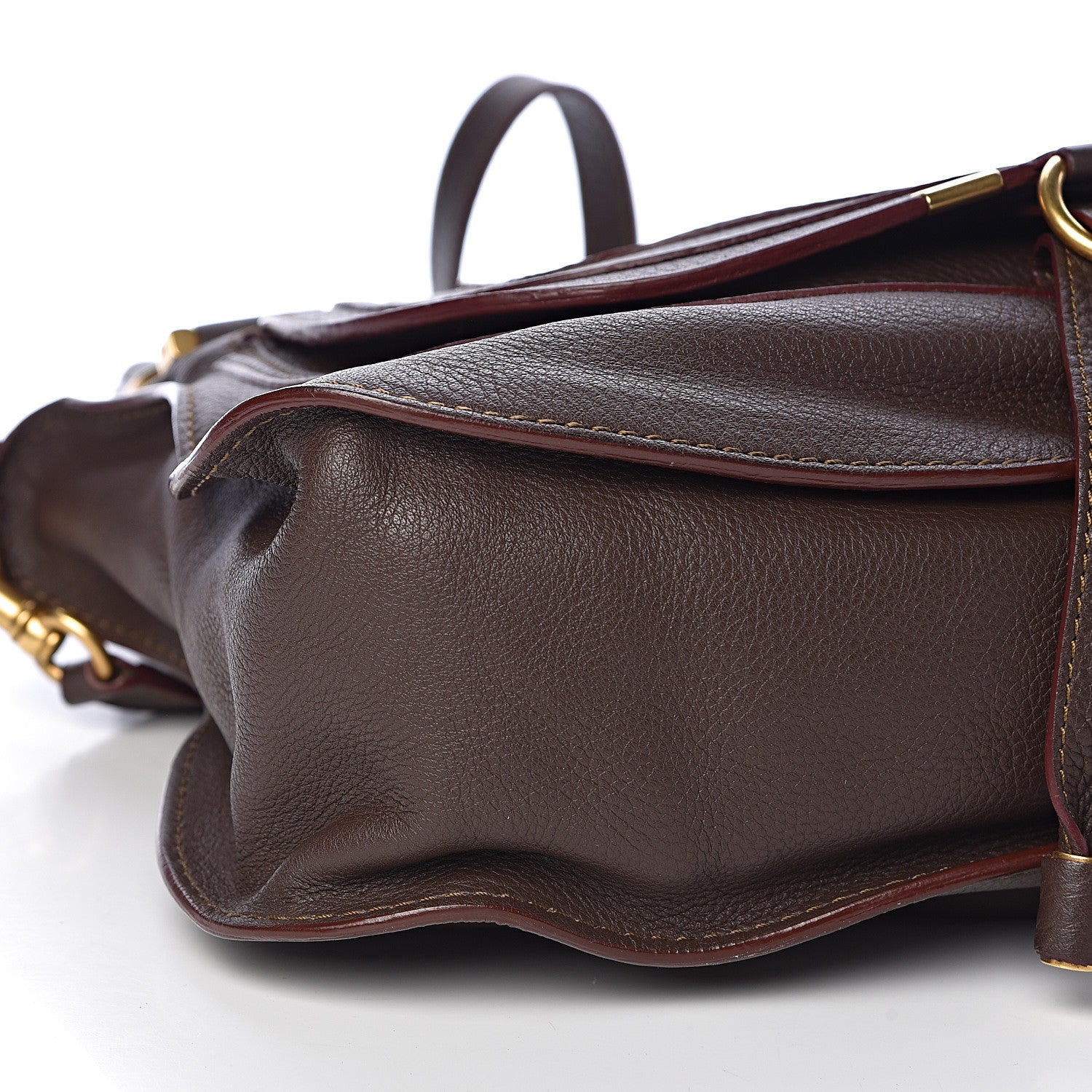 Chloe Calfskin Medium Marcie Satchel Truffle 9 of 11