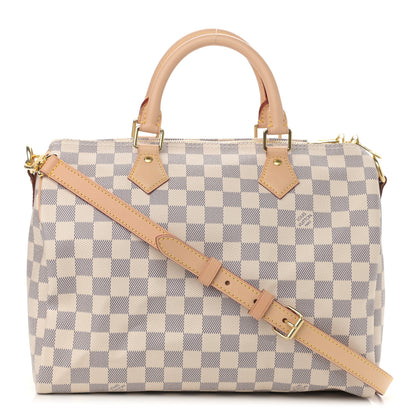 Louis Vuitton Damier Azur Speedy Bandouliere 30 1 of 9
