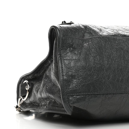 Balenciaga Agneau Classic Silver Hardware City Gris Fossile 7 of 8