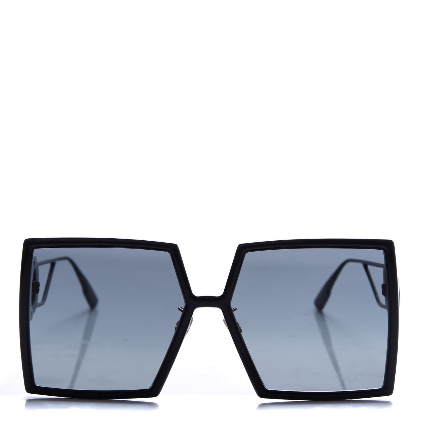 Square 30 Montaigne Sunglasses Black