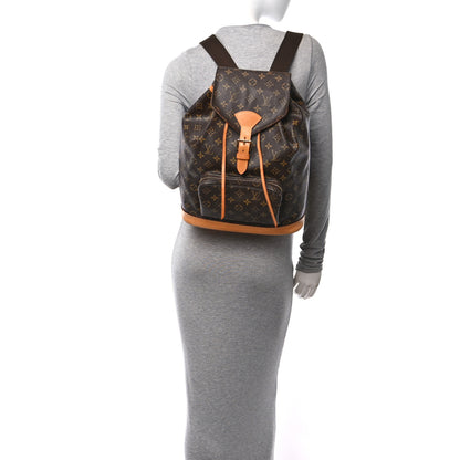 Louis Vuitton Monogram Montsouris GM Backpack 2 of 10